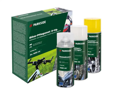 400 fahrrad pflege - 3x, set