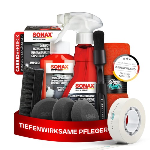 Sonax cabrioverdeck pflege - sonax,