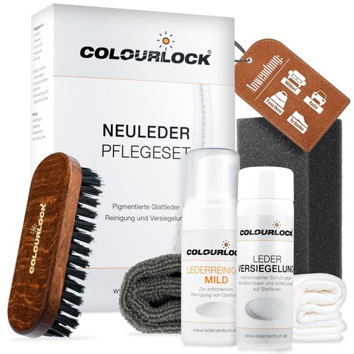 Leder reiniger lederpflege set - leder,